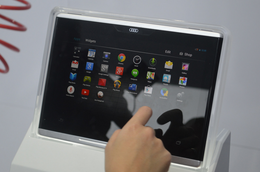 Tableta Audi cu Android. Si iadul ingheata, nu?