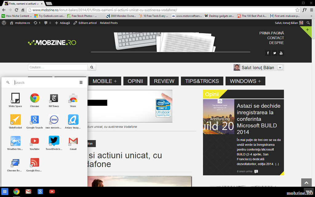 Google Chrome, versiunea 32, aduce METRO mode pentru Windows 8