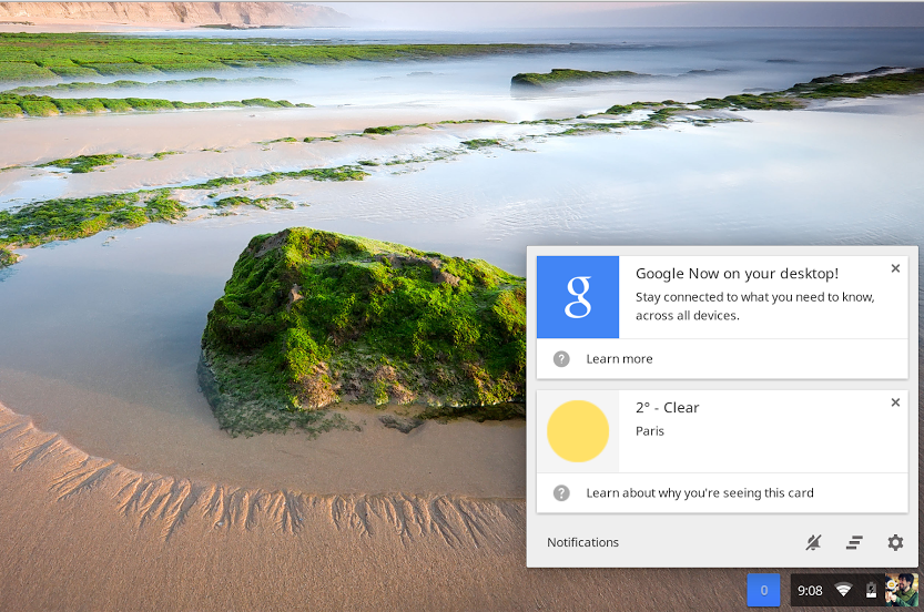 Google Now ajunge pe desktop!