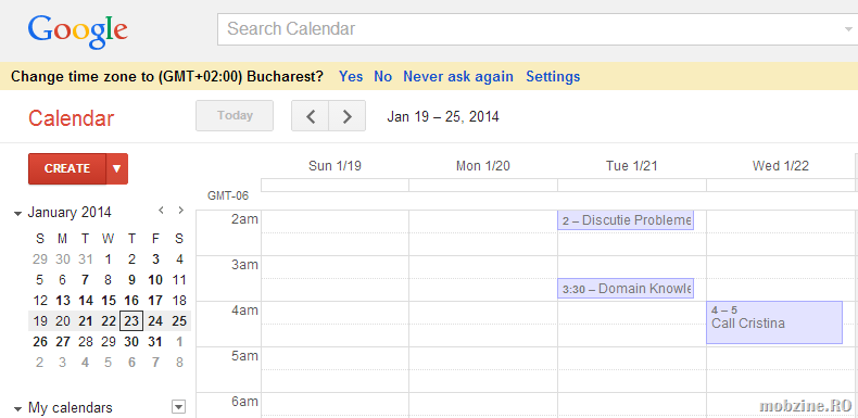 Bug in Google Calendar permite altora sa vada evenimentele fara stirea noastra