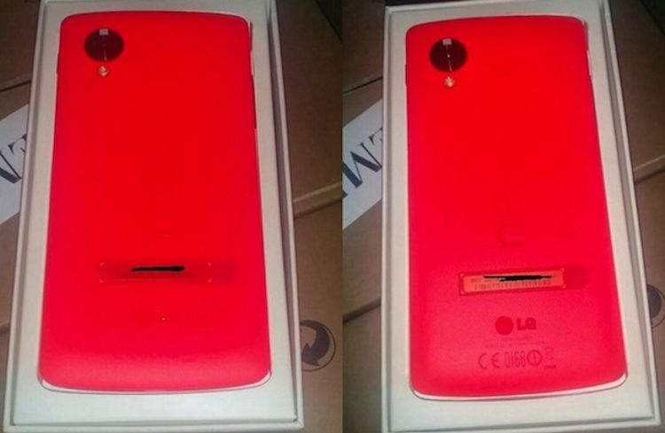 LG Nexus 5 se arata rosu la fata (si la spate)