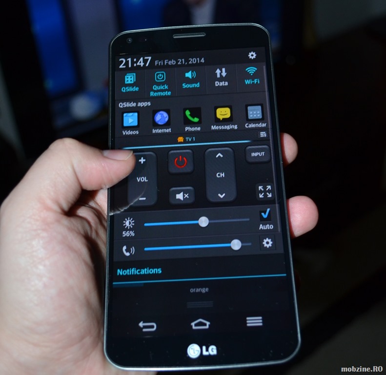 Quick Remote, Split Screen si Miracast: chestii super cool pe LG G Flex