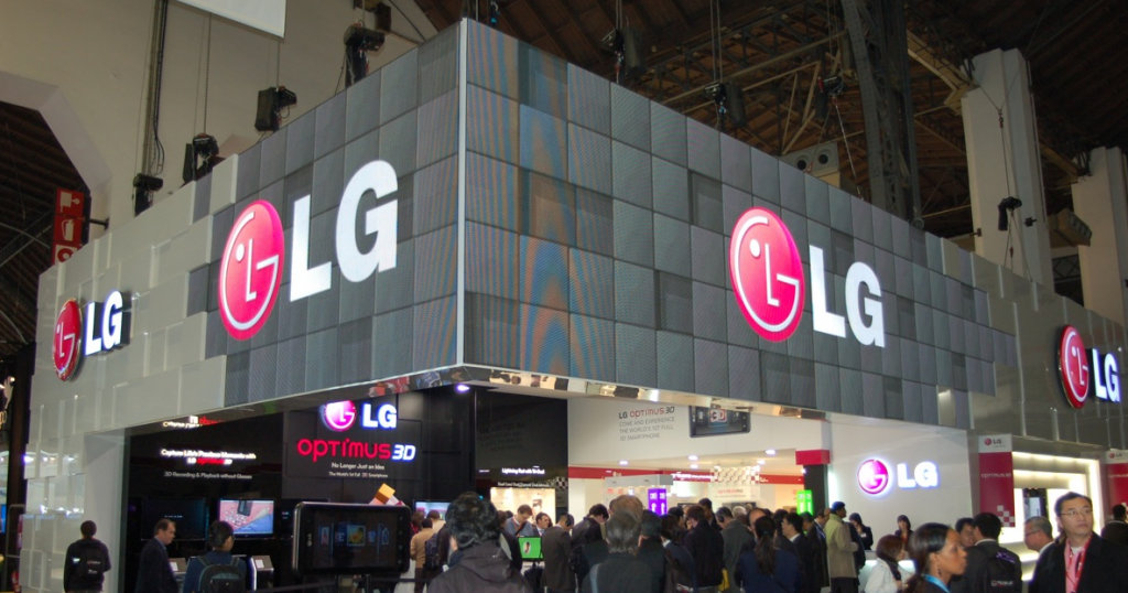 LG stand MWC