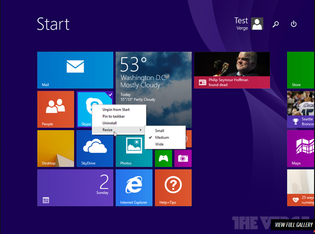Leak-urile de Windows 8.1 Update 1 ne arata ca Microsoft schimba schimbarea