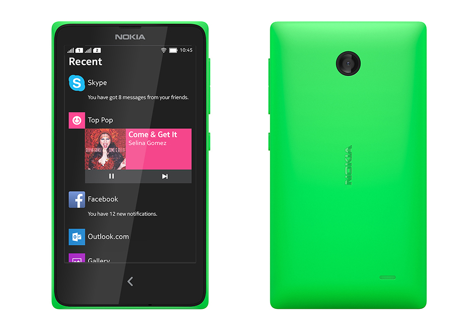 Nokia X, Android