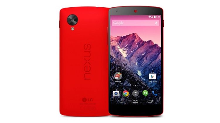 LG Nexus 5 este oficial rosu! Si frumos!