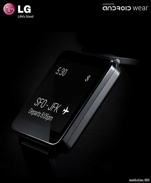 Ceasul inteligent G Watch a fost anuntat de LG