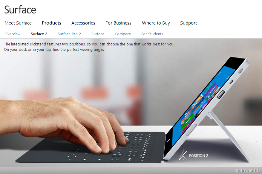 Microsoft aduce tableta Surface 2 cu suport LTE de la 679 USD