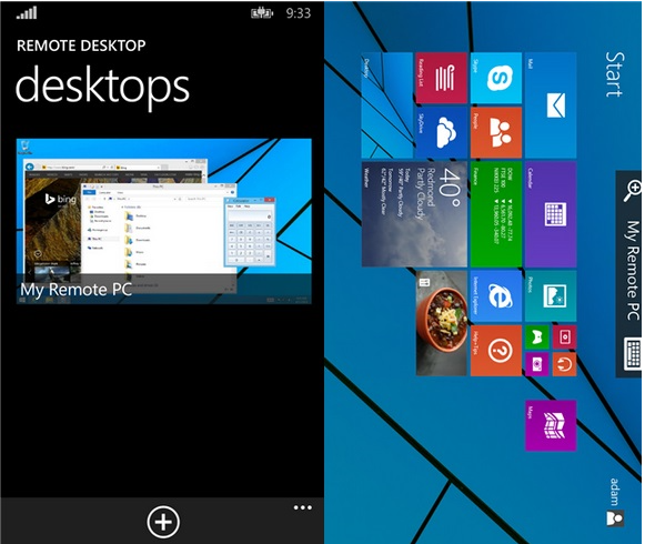 Recomandare: Microsoft Remote Desktop Preview for Windows Phone 8.1, gratuit