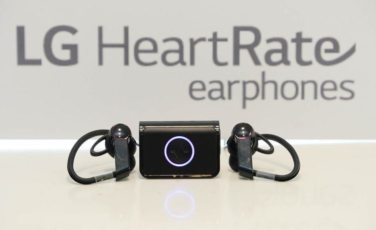 LG Heart Rate Earphones