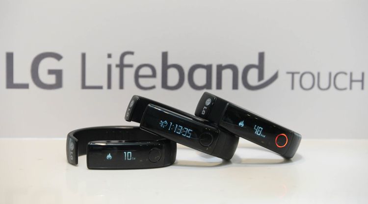 Accesorii pentru fitness de la LG: Lifeband Touch si Heart Rate