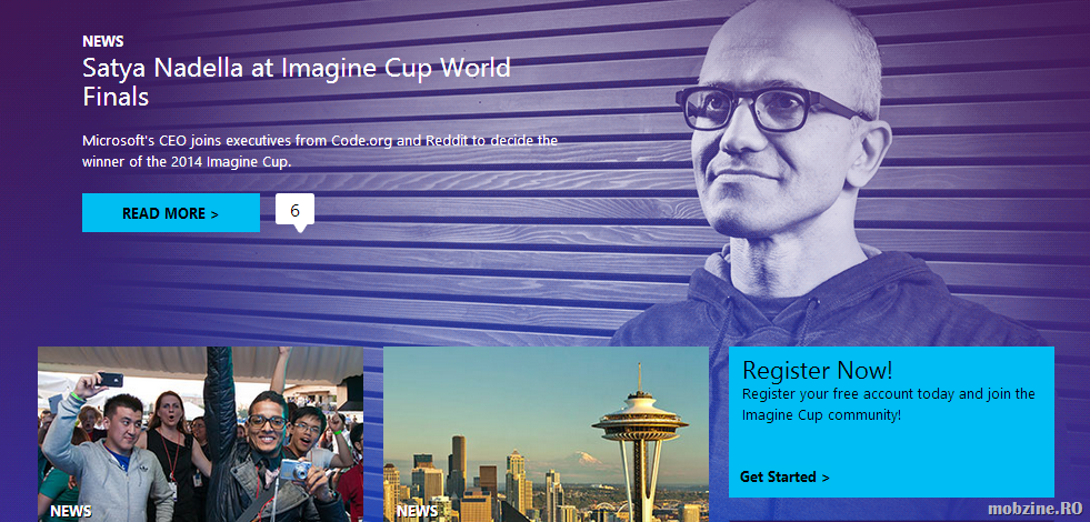 Satya Nadella va face parte din juriul finalei mondiale a concursului Imagine Cup 2014