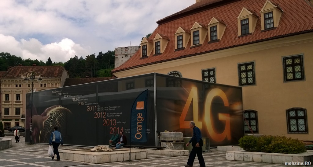 Caravana Orange 4G a ajuns in Brasov: puteti testa si voi conexiuni 4G