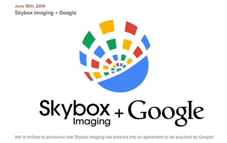 Google la cumparaturi: Skybox Imaging