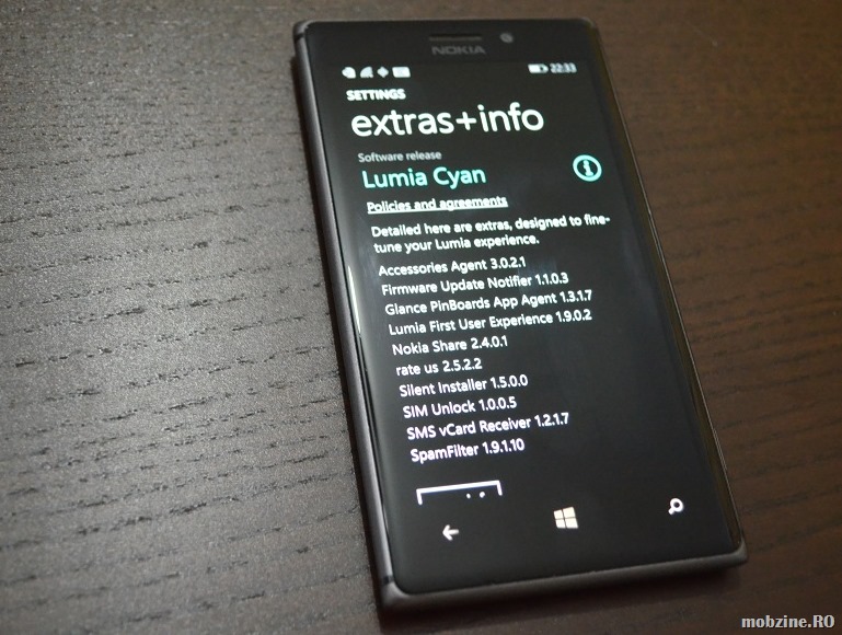 Windows Phone 8.1 Cyan e disponibil oficial pe aparatele Lumia 925 din Romania