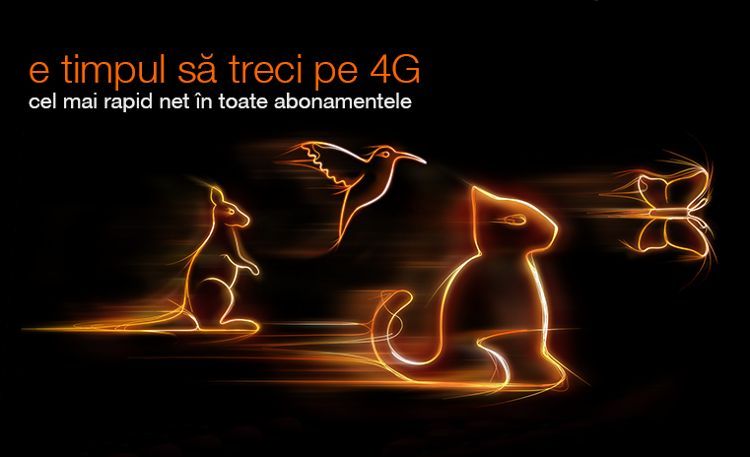 Orange aduce 4G in toate abonamentele