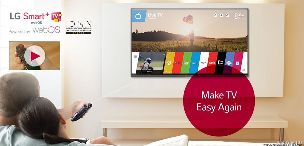 5 argumente PRO webOS pe Smart TV: simplicitate, viteza, un fel de multitasking