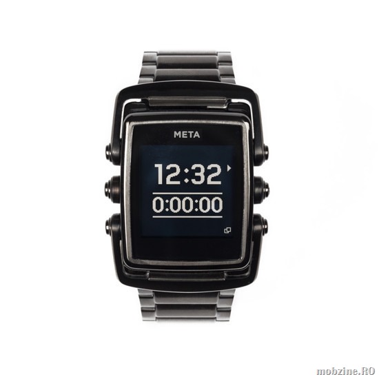 Un concept interesant de smartwatch: Metawatch M1 disponibil la precomanda