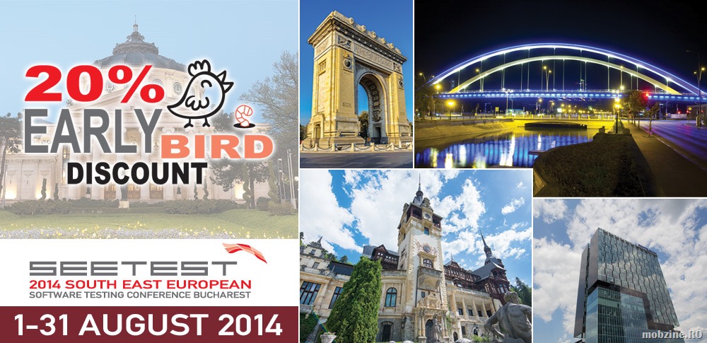 In septembrie avem si SEETEST 2014 conferinta pe teme de testare si managementul calitatii software-ului