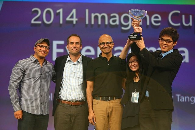 Eyenaemia castiga finala mondiala Imagine Cup 2014. Din pacate, echipa Romaniei, SMT nu e pe podium