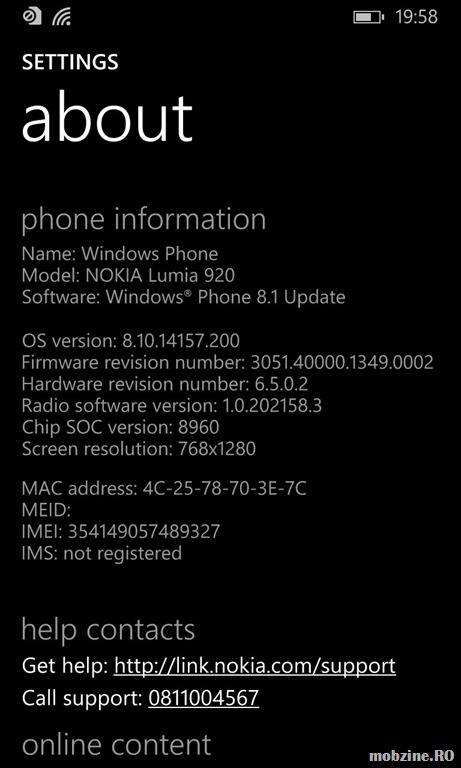 A venit Windows Phone 8.1 Developer Preview Update 1 8.10.14157.200