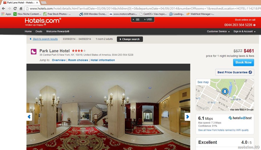 Util: o extensie de browser ce ne spune cat de bun e netul la un anumit hotel