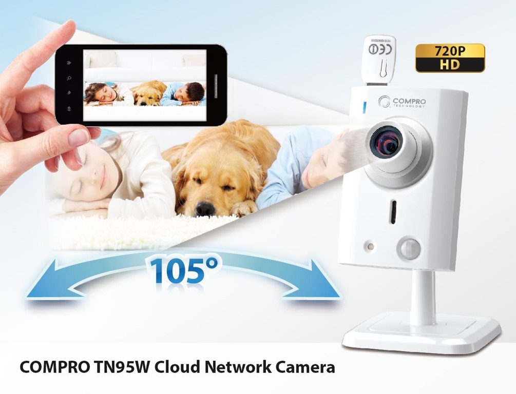 Compro introduce camera de supraveghere TN95W cu unghi larg si inregistrare 720p