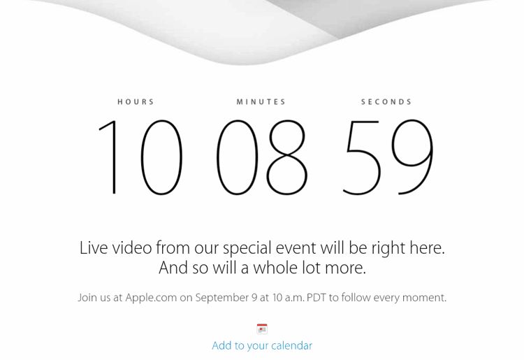 Lansarea Apple: vom vedea live doua iPhone 6, un iWatch si poate alte surprize