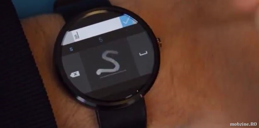 The Analog Keyboard Project: scris pe un ceas Android Wear