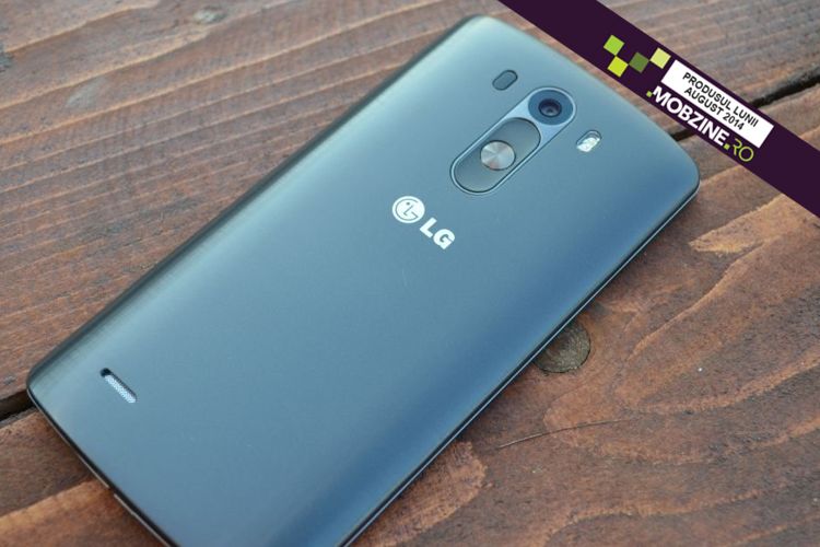 Produsul lunii august 2014: LG G3