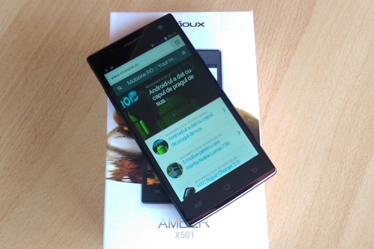 CONCURS: Castiga un smartphone Serioux Amber X501!