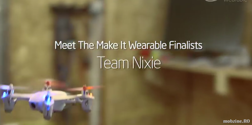 Drona Nixie castiga 500000 USD in concursul Intel Make It Wearable