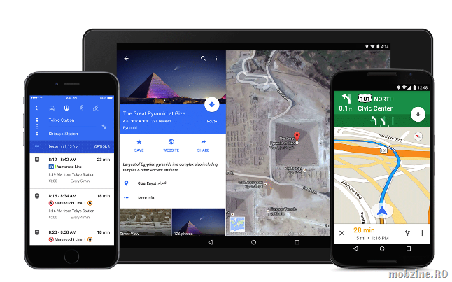 Google anunta noul Maps pentru Lollipop cu o gramada de schimbari importante