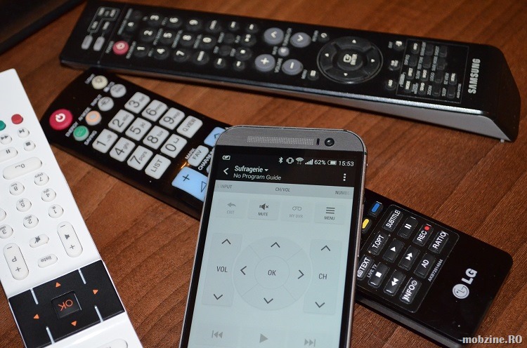 Tutorial: cum transformi HTC One 8 in telecomanda universala