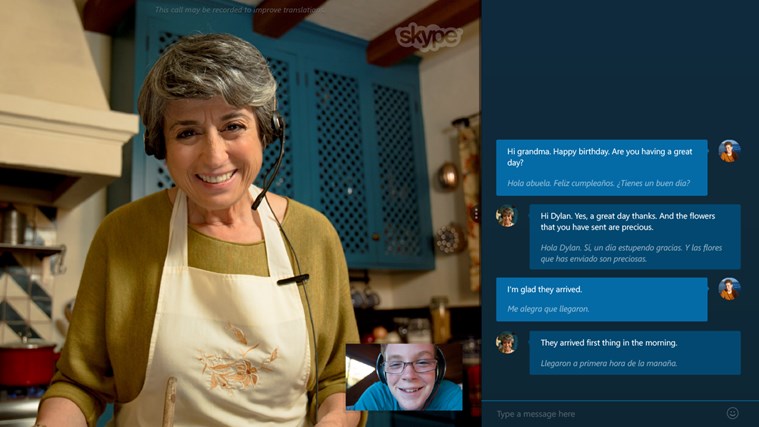 Skype Translator are aplicatie de Windows 8.1
