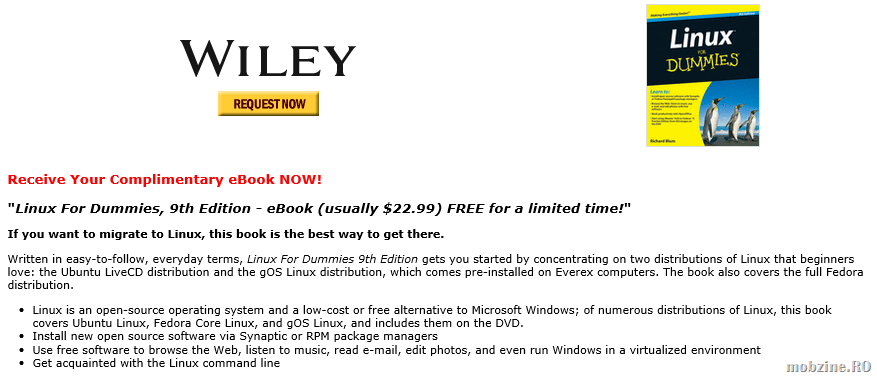 Recomandare ebook gratuit: Linux For Dummies, 9th Edition