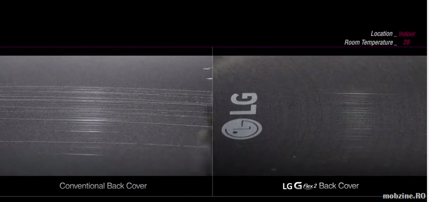 Video: LG G Flex2 cu self healing in actiune