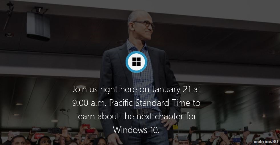 Evenimentul Microsoft despre Windows 10 va fi transmis live