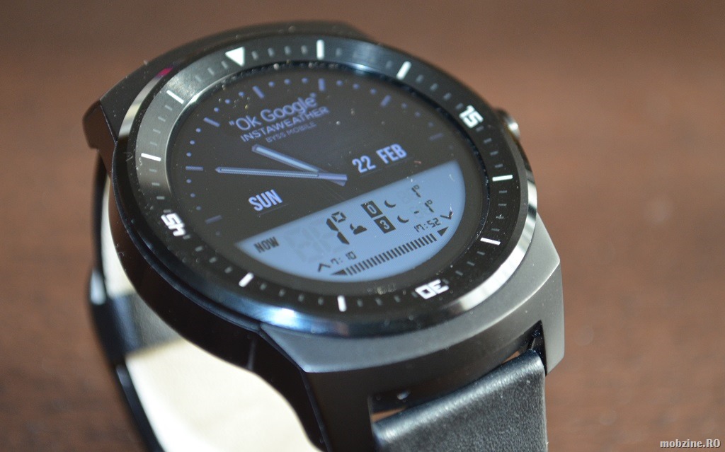 Gadget-ul saptamanii: primul contact cu ceasul inteligent LG G Watch R