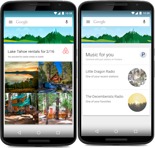 Aplicatiile terte vor putea introduce mesaje in Google Now