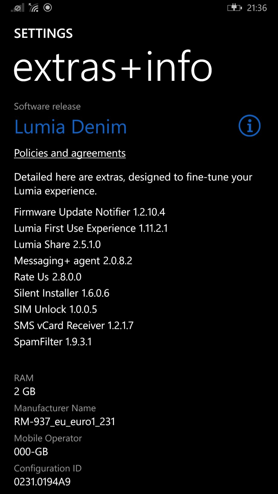 Denim pentru Lumia1520 a ajuns si in Romania: build 8.10.14226.359