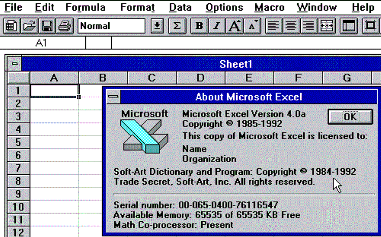 File de istorie: acum 23 de ani Microsoft lansa Excel 4.0