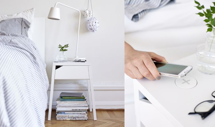 IKEA lanseaza piese de mobilier si accesorii cu incarcare wireless