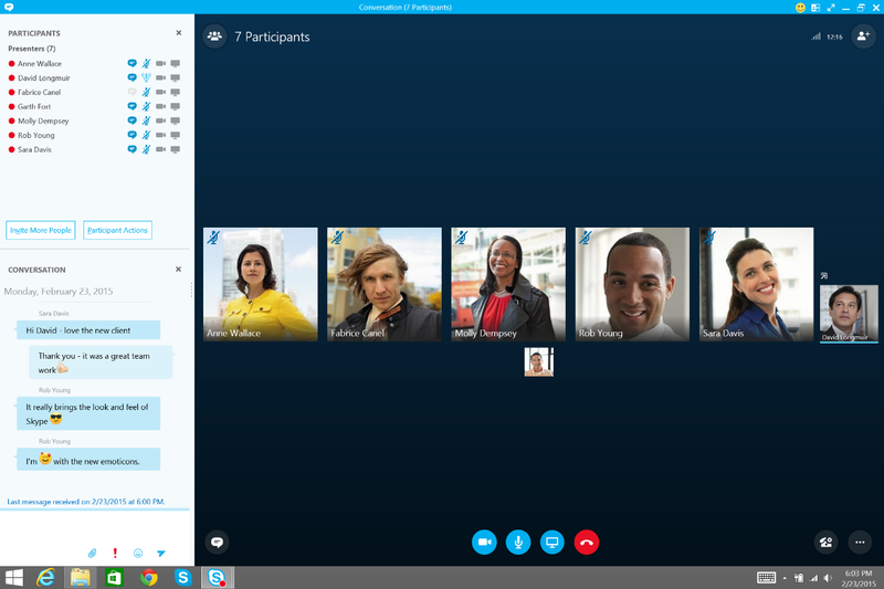 A fost anuntat Skype for Business Client Preview