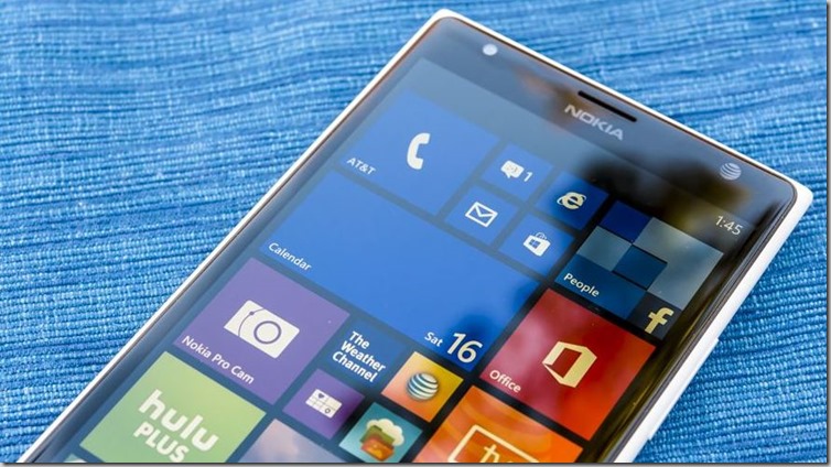 Windows 10 Mobile Tehnical Preview