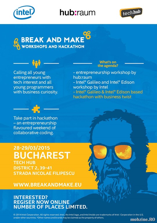 Break and Make Workshops and Hackathon by Intel