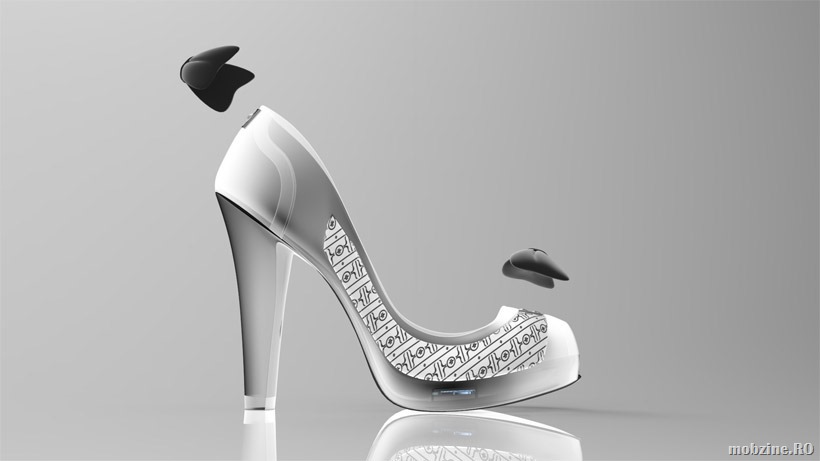 Inca o idee de wearable: pantofii Volvorii e-ink cu aspect personalizabil via smartphone