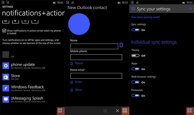 Windows 10 for Phones va avea optiuni de notificare prin LED