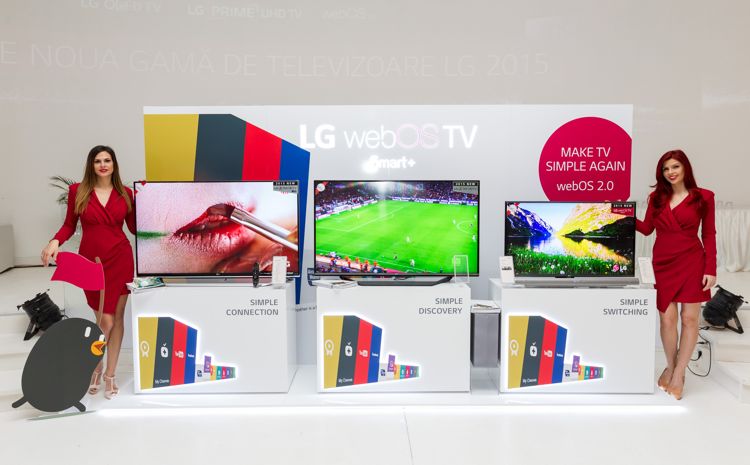 Noua gama de televizoare LG a fost prezentata in Romania