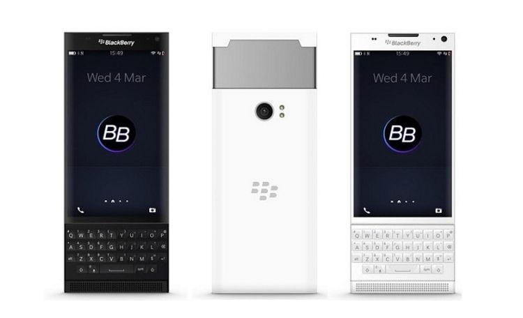 Telefonul BlackBerry cu ecran curbat reapare